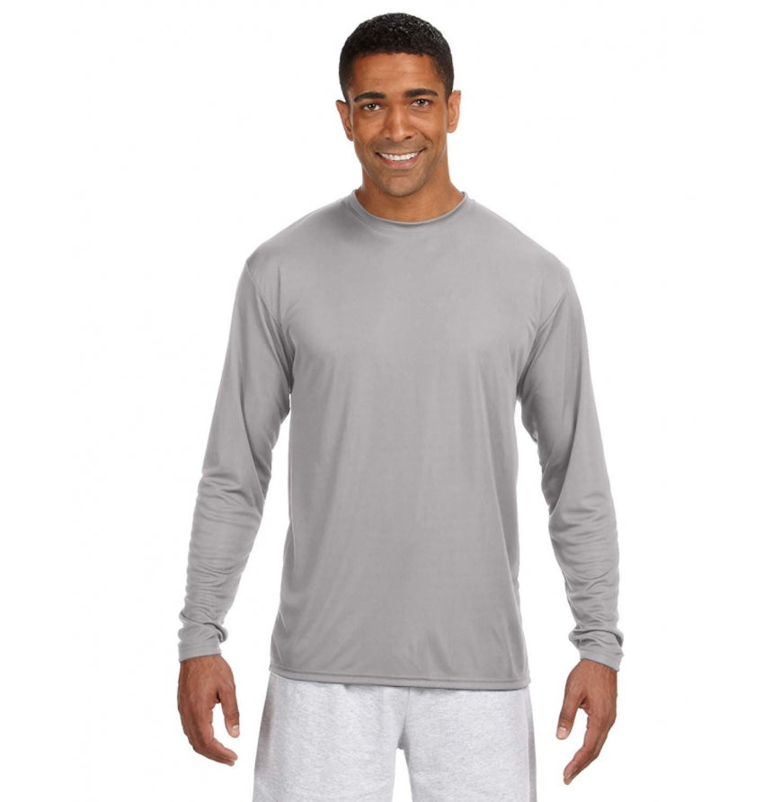 A4 cooling long-sleeve in Silver