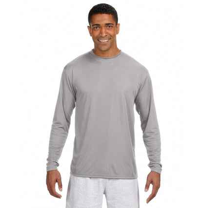 A4 cooling long-sleeve in Silver