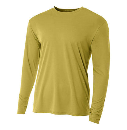 A4 cooling long-sleeve in VEGAS GOLD
