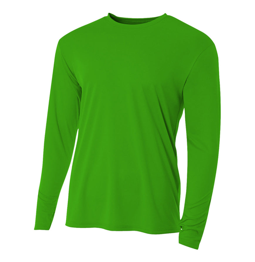 A4 cooling long-sleeve in KELLY