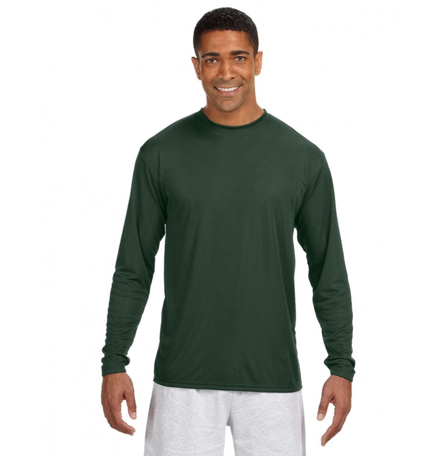 A4 cooling long-sleeve in Forest Green