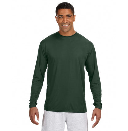 A4 cooling long-sleeve in Forest Green