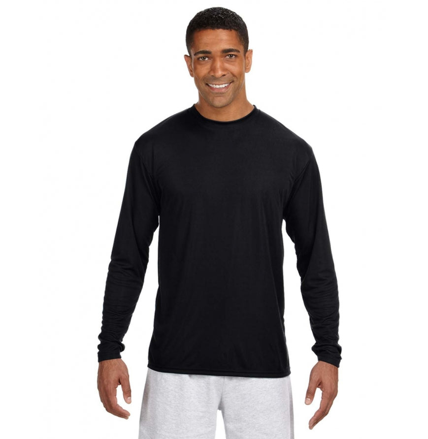A4 cooling long-sleeve in Black