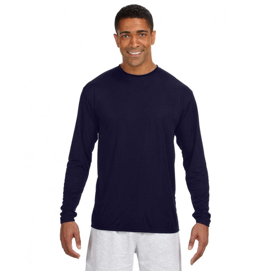 A4 cooling long-sleeve in Navy