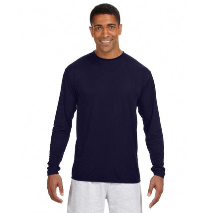 A4 cooling long-sleeve in Navy