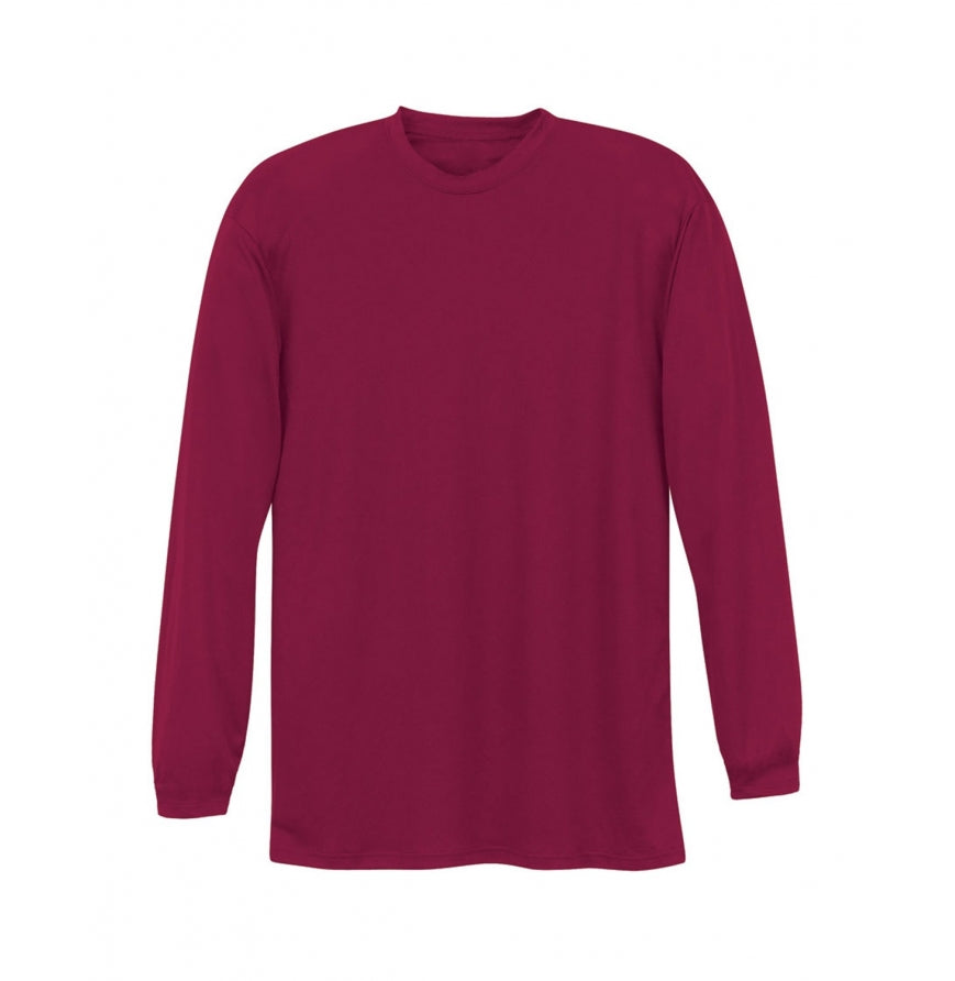 A4 cooling long-sleeve in Cardinal