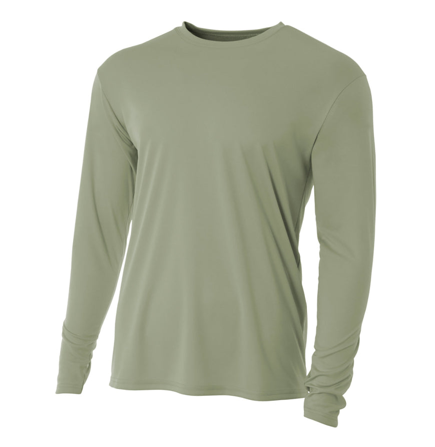 A4 cooling long-sleeve in OLIVE
