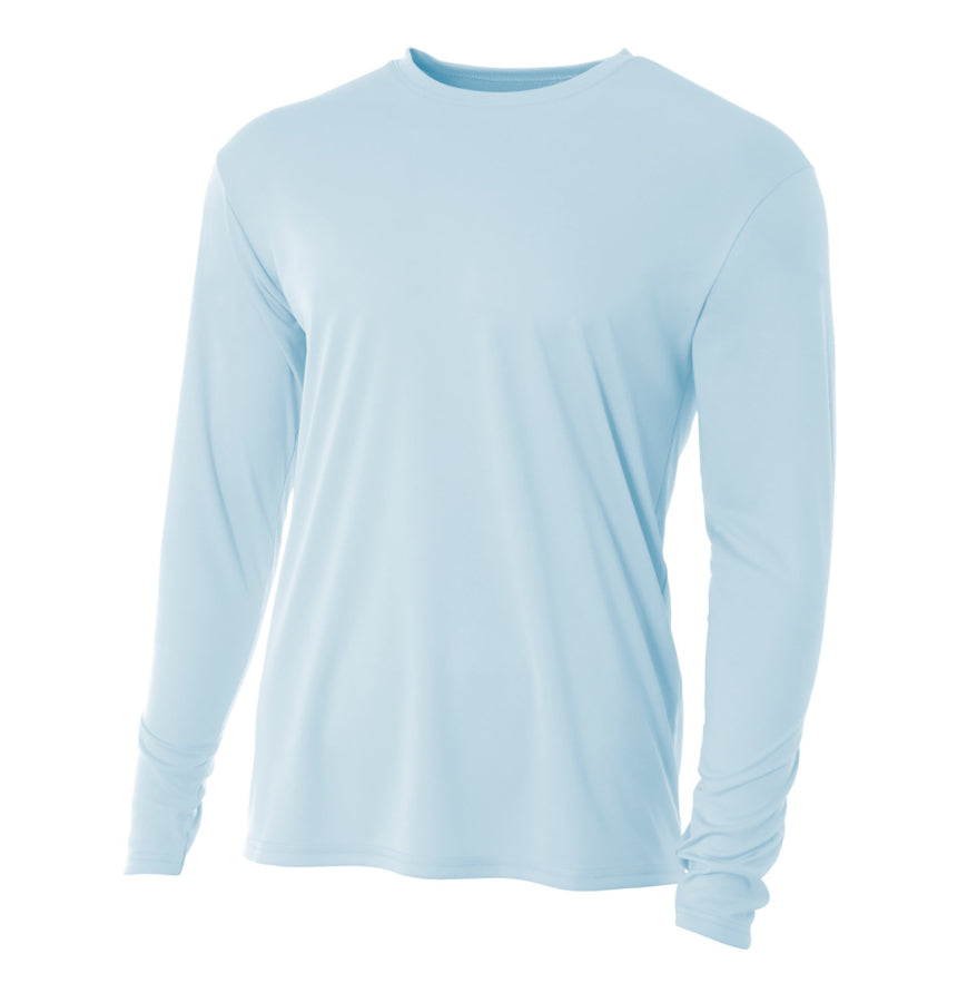 A4 cooling long-sleeve in PASTEL BLUE