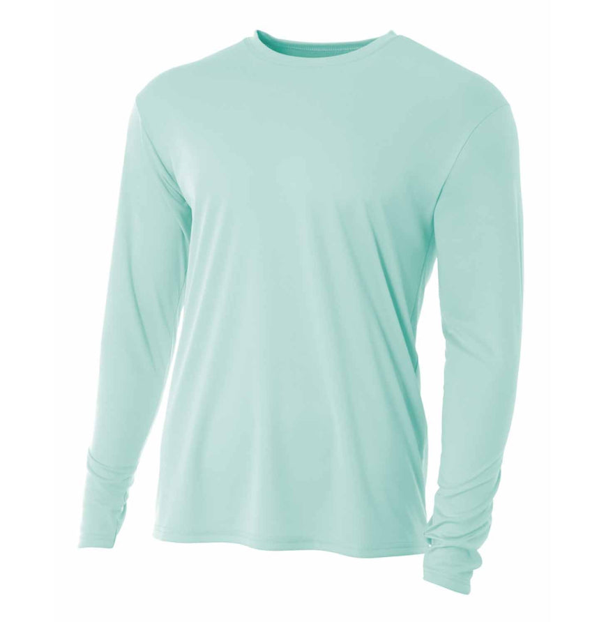 A4 cooling long-sleeve in PASTEL MINT